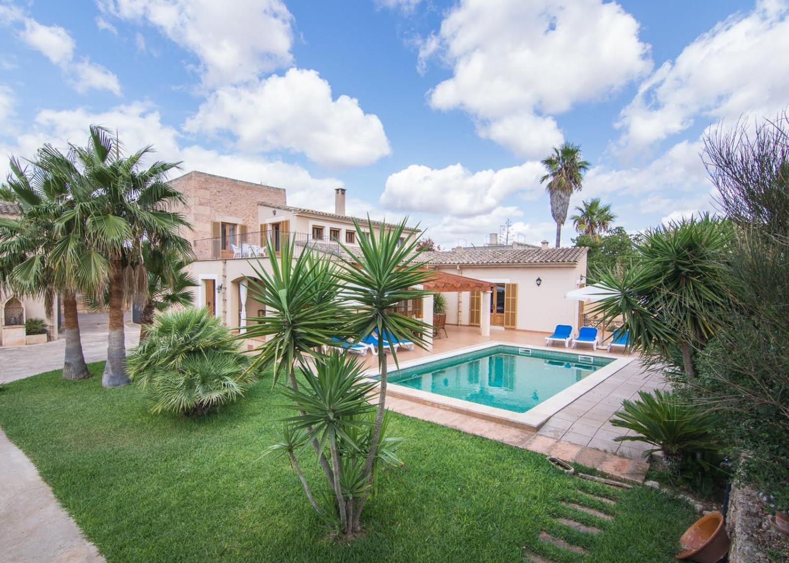 Casa Rural, Finca Rustica Con Piscina Cas Padrins De Campos, Mallorca Exterior foto